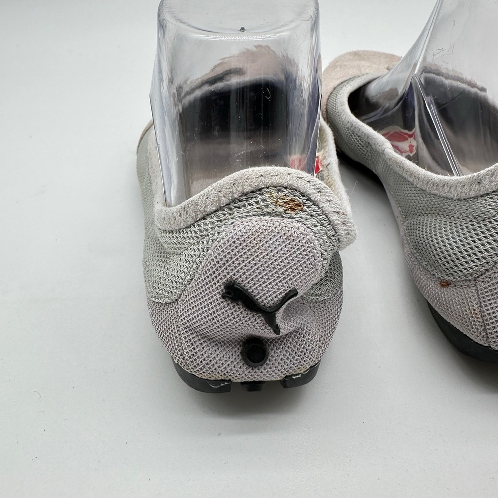 Puma Sabadella Ballerina Flats Suede Mesh Womens 9.5 Purple Pink Gray Gorpcore - Picture 4 of 13